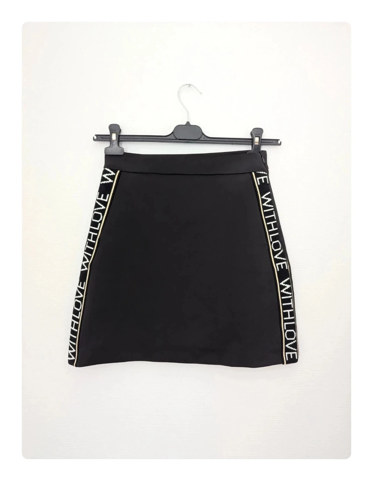 Jupe Maje noire "Just With Love" Taille 1 (36)